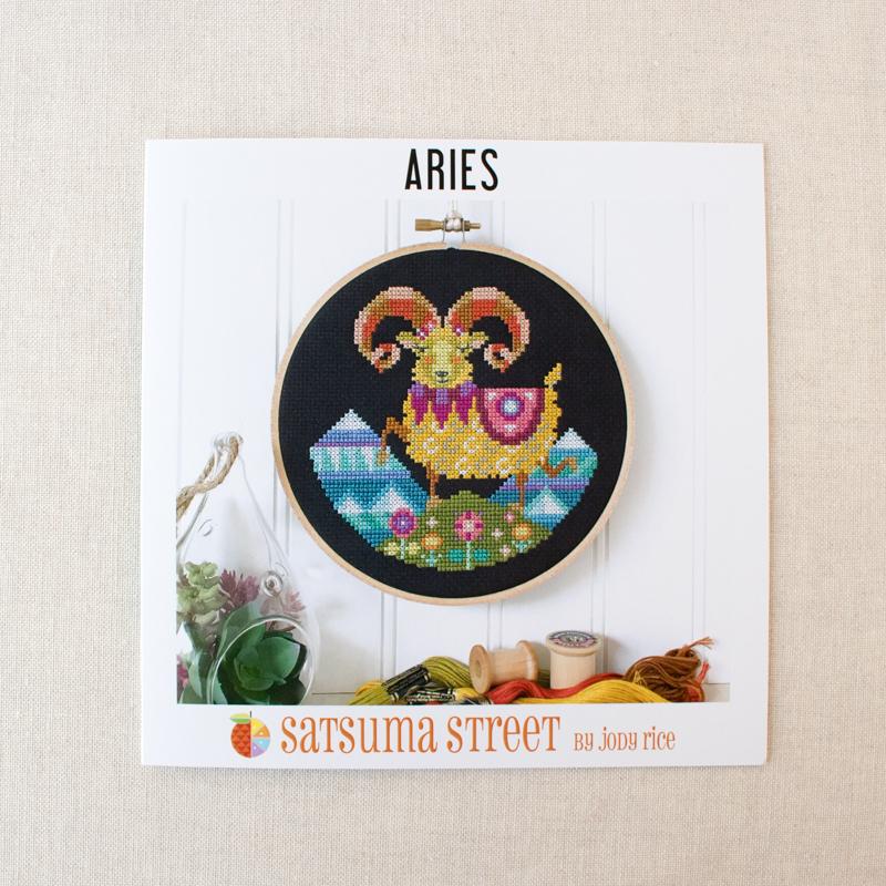 Zodiac Cross Stitch Pattern - Aries - Image 3