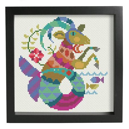 Zodiac Cross Stitch Pattern - Capricorn - Image 2