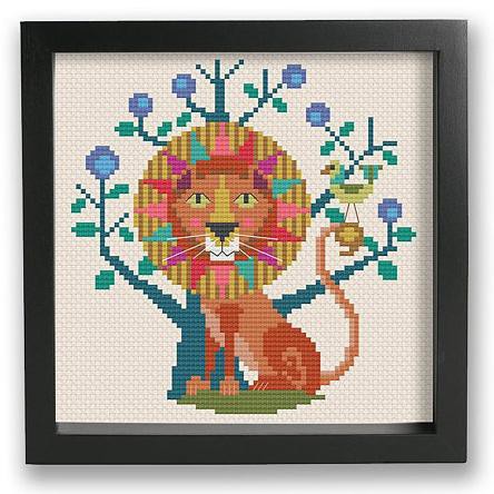 Zodiac Cross Stitch Pattern - Leo - Image 2