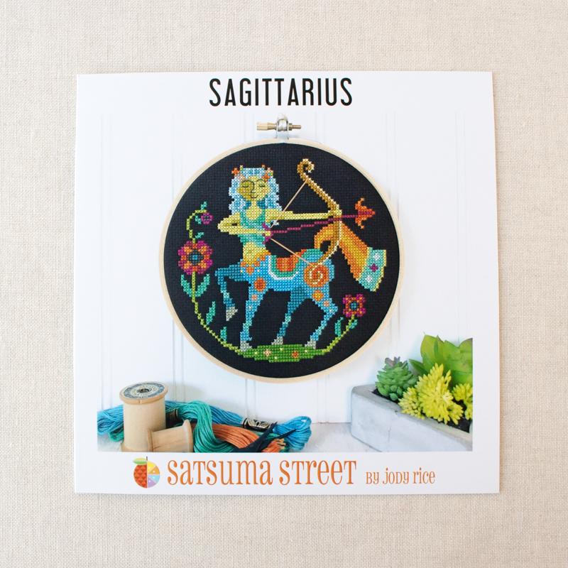 Zodiac Cross Stitch Pattern - Sagittarius - Image 3