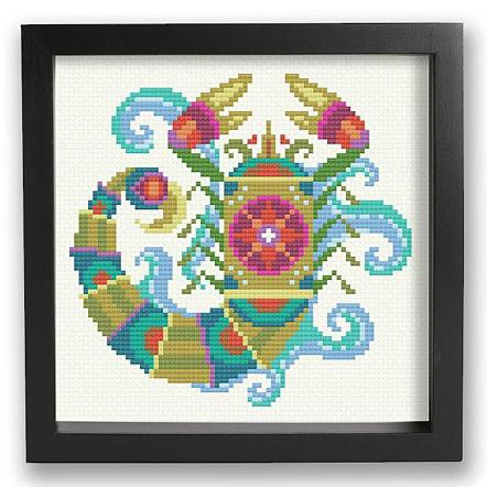 Zodiac Cross Stitch Pattern - Scorpio - Image 2