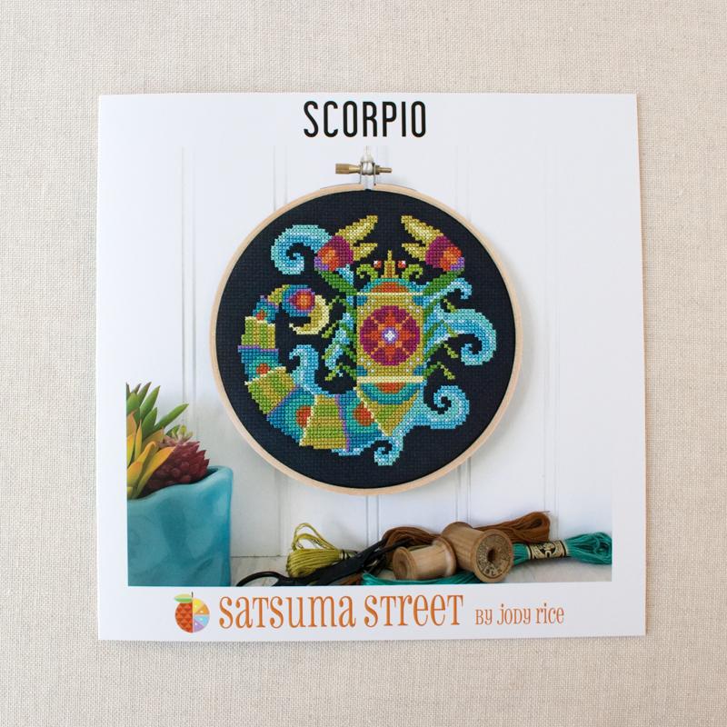 Zodiac Cross Stitch Pattern - Scorpio - Image 3