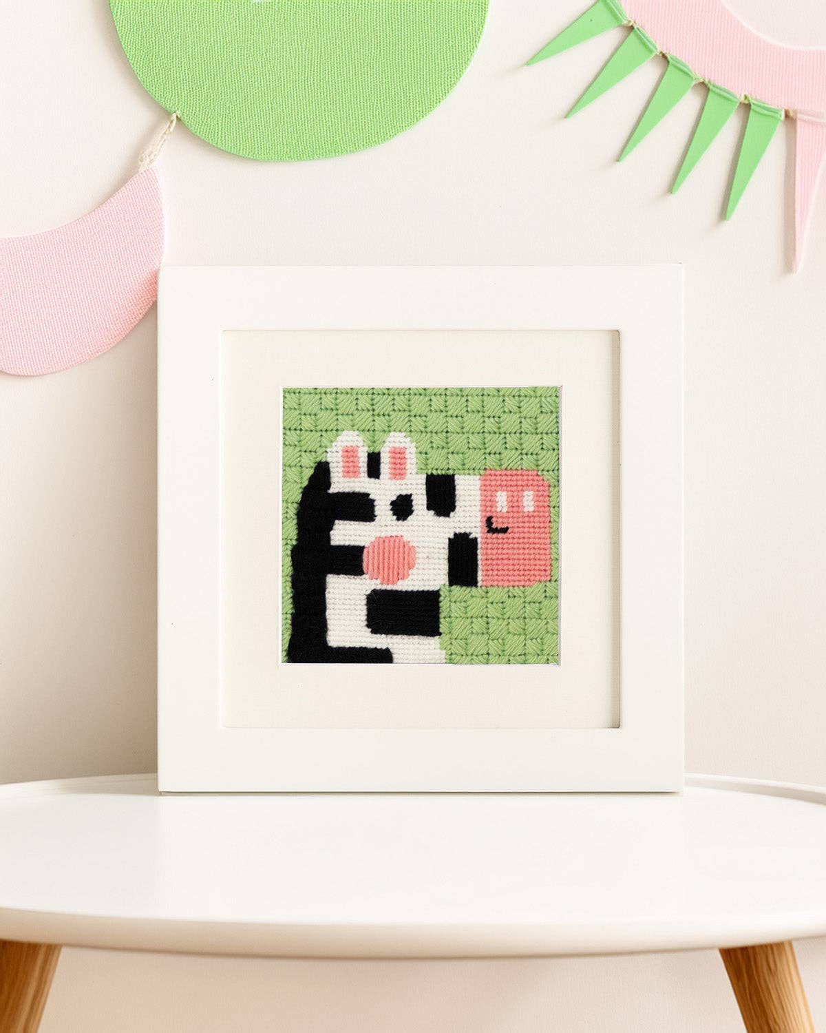 Needlepoint Kit for Kids - Zoe, the Zebra - Image 2